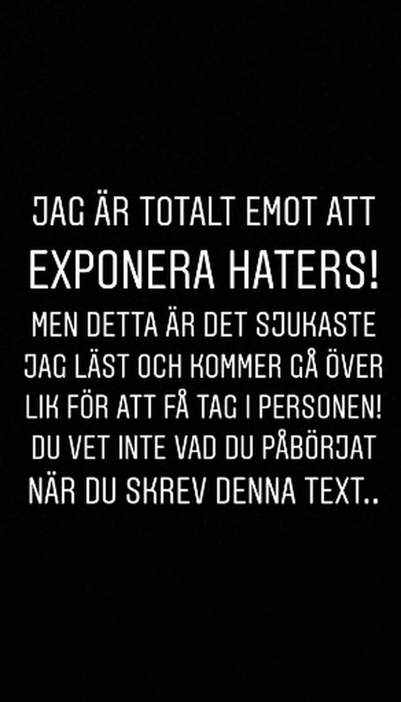 Joakim Lundells instagraminägg Joakim Lundells instagraminägg